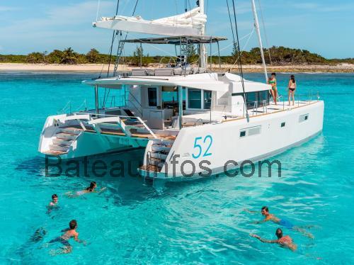 Lagoon 52 F Catamaran fiche technique et avis